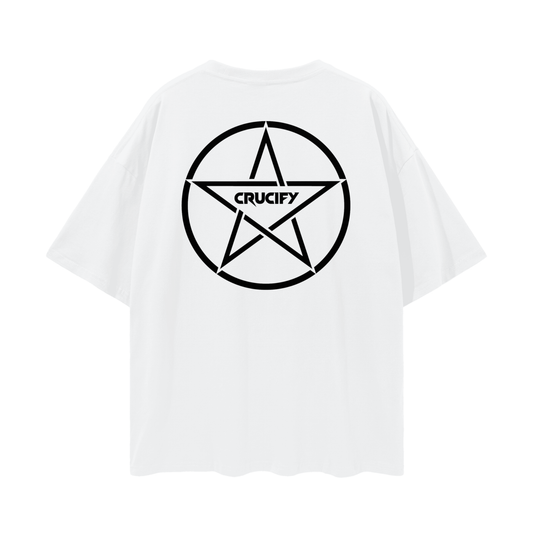 CRUCIFY EST.2020 white shirt