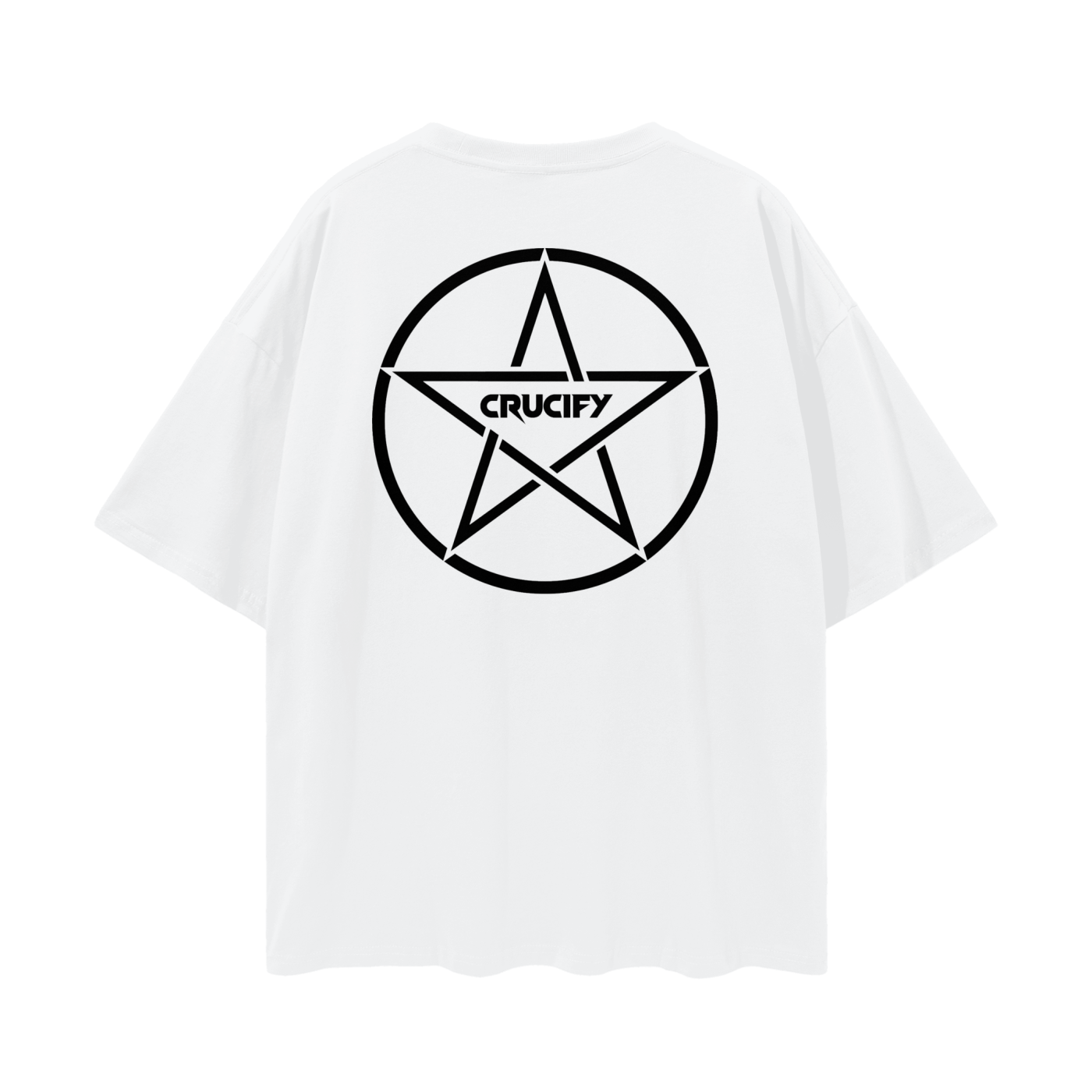 CRUCIFY EST.2020 white shirt