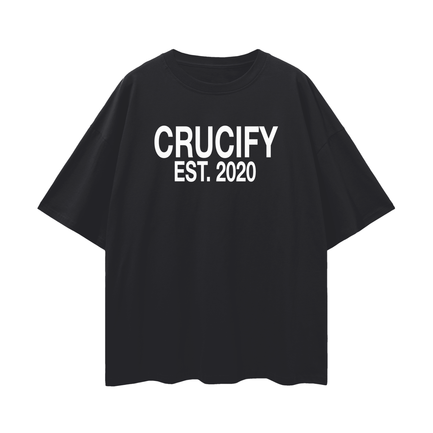 CRUCIFY EST.2020 black shirt